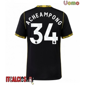 Chelsea Josh Acheampong #34 Seconda Maglia 2026-27 Manica Corta